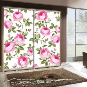 Maridex  skříň PENELOPA 205 vzor květiny  205/215/66