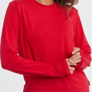 SAM 73 Dámské triko s dlouhým rukávem ZIRA Červená 2XL