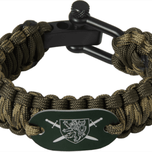 Náramek Paracord AČR – znak zelený L/XL