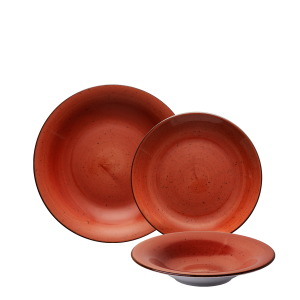 Porecelánový set terracotta 18 ks – Hotel Inn Chic color