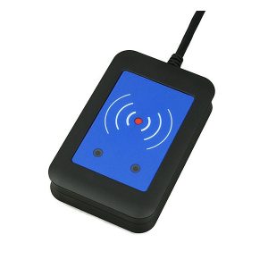 9137421E – Externí RFID čtečka 13.56MHz+125kHz, USB