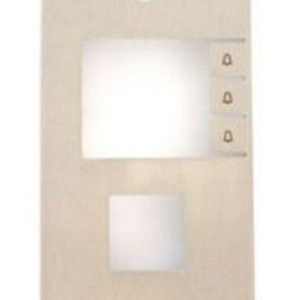 9137610 – 2N® IP Vario náhradní kovový kryt, 3 tlačítka a čtečka