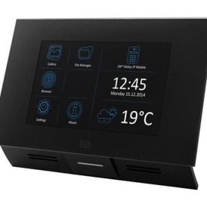 91378375 – Indoor Touch 2.0 černý – odpovídací video jednotka