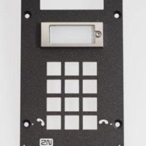 9151913 – 2N® IP Force náhradní přední panel, 1 tlačítko, pro verzi s klávesnicí