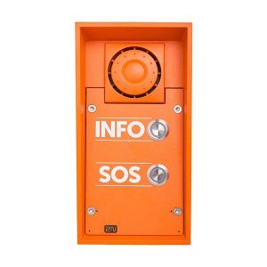 9152102W – IP Safety 2 tlačítka INFO SOS, 10W reproduktor.