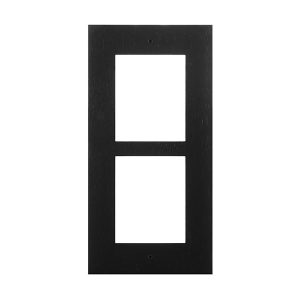 9155012B – IP Verso rám do zdi, 2 moduly – černý