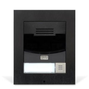 9155301BF – IP Solo instalace do zdi, bez kamery, černá (obsahuje instalační rám)