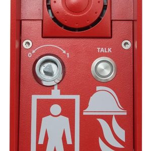 918615E – Lift8 – audio jednotka pro hasiče, ovládání kličkou a tlačítkem
