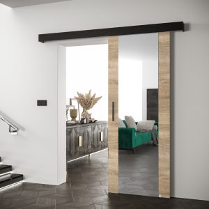 Abika Posuvné dveře 90 Salwador 2 Sonoma  90/204/ krycí lišta 200/12/7 barevné provedení