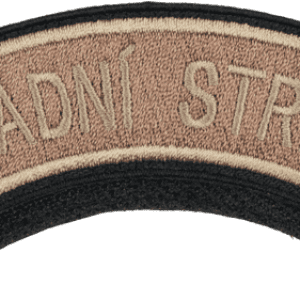 Nášivka: Hradní stráž – oblouček [ssz] hnědá