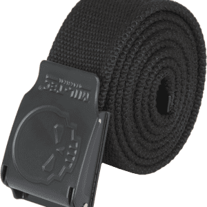 Opasek kalhotový SKULL 40 mm černý