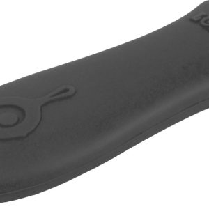 Černý ochranný silikonový návlek na rukojeť litinové pánve Lodge