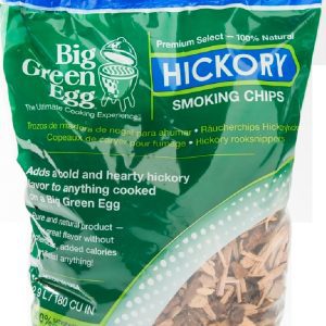 Dřevěné štěpky na uzení Big Green Egg – Hickory