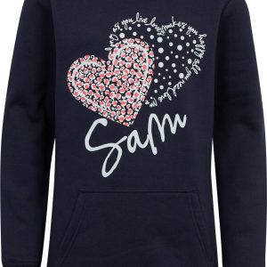 SAM 73 Dívčí mikina VALLT Modrá 116