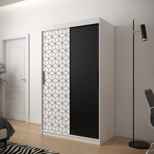 Abika Šatní skříň PLASTER  120/200/62 barevné provedení