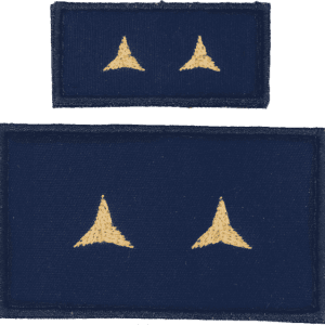 Nášivka: Hodnost AČR Poručík modrá tmavě velká