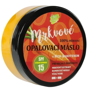 Mrkvové opalovací máslo SPF15 s betakarotenem VIVACO 150 ml