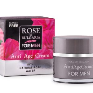Krém proti vráskám z růžové vody pro muže Rose of Bulgaria 50 ml
