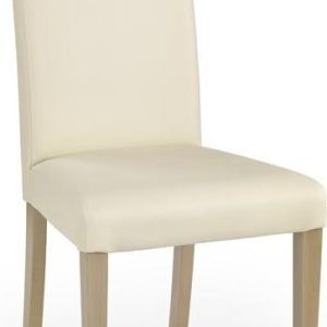 Halmar Jídelní židle Norbert, krémová/dub sonoma