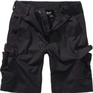 Brandit Kalhoty krátké dětské Kids BDU Ripstop Shorts černé 170/176