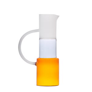 Džbán Oranžová/kouřová/bílá 1,2 l – Ichendorf