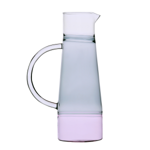 Džbán růžová/kouřová/průhledná 1,5 l – Ichendorf