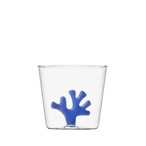 Pohár s modrým korálem 350 ml