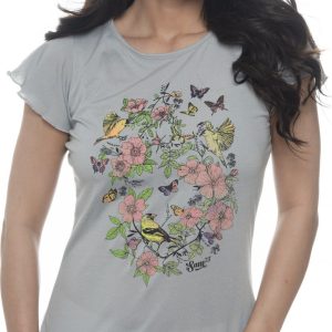 SAM 73 Dámské triko KARLEA Šedá XS