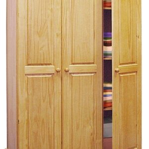 Skříň 3 dveřová IA8863, masiv borovice