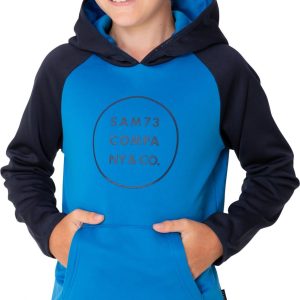 SAM 73 Chlapecká mikina IAN Modrá 104
