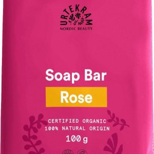 Urtekram Mýdlo růžové 100 g