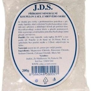 J.D.S. Koupelová sůl z Mrtvého moře 200 g
