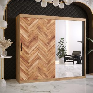 Abika  skříň PARKIET 2  200/200/62 barevné provedení