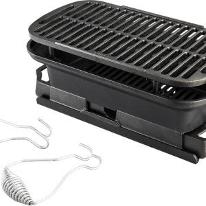 Litinový gril Lodge Sportsman´s Pro