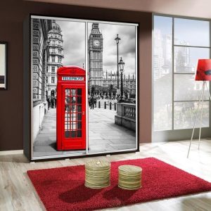 Maridex  skříň PENELOPA 155 se vzorem 10  155/215/66