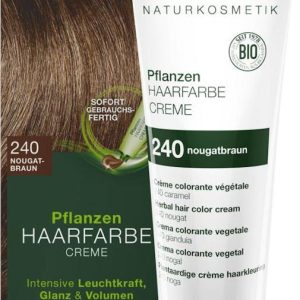 Logona Krémová barva na vlasy nugátová hnědá, 240 150 ml