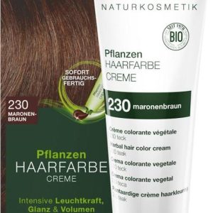 Logona Krémová barva na vlasy kaštanově hnědá, 230 150 ml