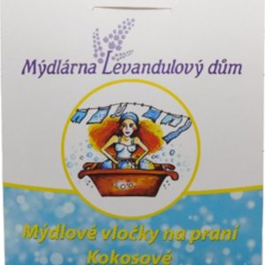 Mýdlárna Levandulový dům Mýdlové vločky na praní kokosové 400 g
