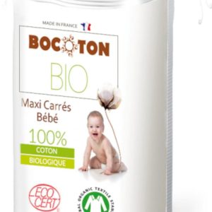 Bocoton Dětské čisticí tampony z biobavlny, Maxi 60 ks