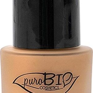 puroBIO cosmetics Tekutý make-up 04 s SPF 10 19 g