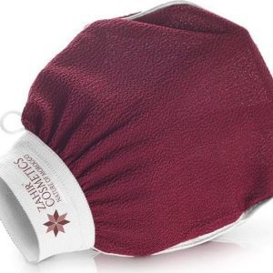 Zahir Cosmetics Kessa – marocká peelingová rukavice 1 ks, vínová