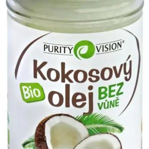 Purity Vision Bio Kokosový olej bez vůně ve skle 900 ml