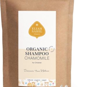 Eliah Sahil Organic Práškový šampon pro děti heřmánek 250 g, náplň