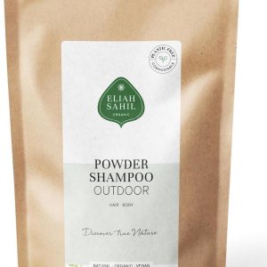 Eliah Sahil Organic Práškový šampon na vlasy a tělo Outdoor 250 g, náplň