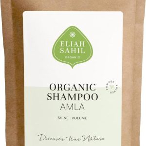 Eliah Sahil Organic Práškový šampon pro lesk a objem Amla a Shikakai 10 g