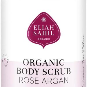Eliah Sahil Organic Tělový peeling růže a argan 256 g