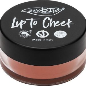 puroBIO cosmetics Na rty a tváře 02, Pink 5 g