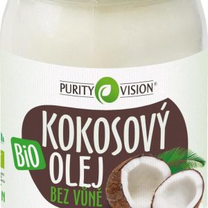 Purity Vision Bio Kokosový olej bez vůně ve skle 420 ml