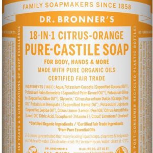 Dr. Bronner’s Tekuté universální mýdlo ALL-ONE!, Citrus-Orange 945 ml