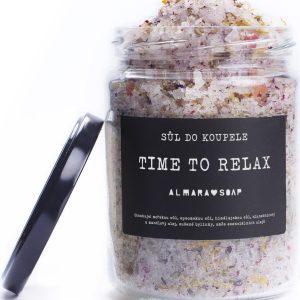 Almara Soap Sůl do koupele, Time to Relax 450 g